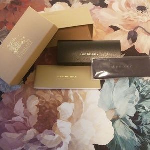 Burberry Sunglasses Case, Box, cleaning cloth